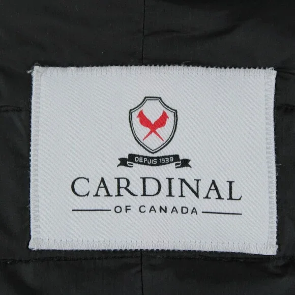 Cardinal of Canada NWT Polyester Blend Down Coat Size Small US In Solid Black